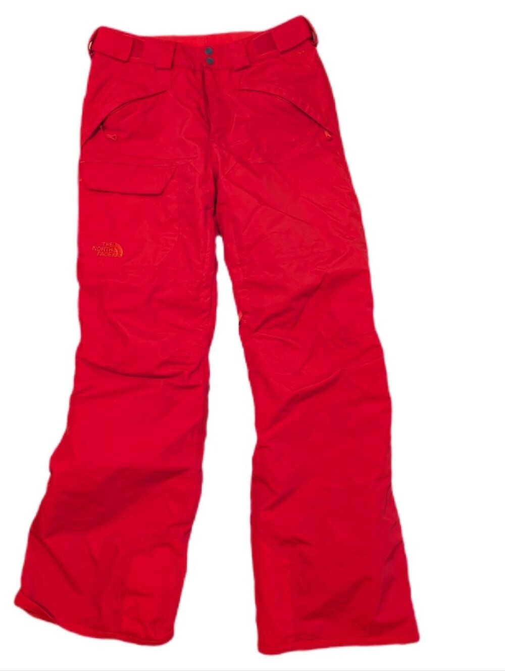 Red North Face Ski Pants Size S EUC